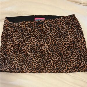 Edikted Wild Patterned Mini Skirt